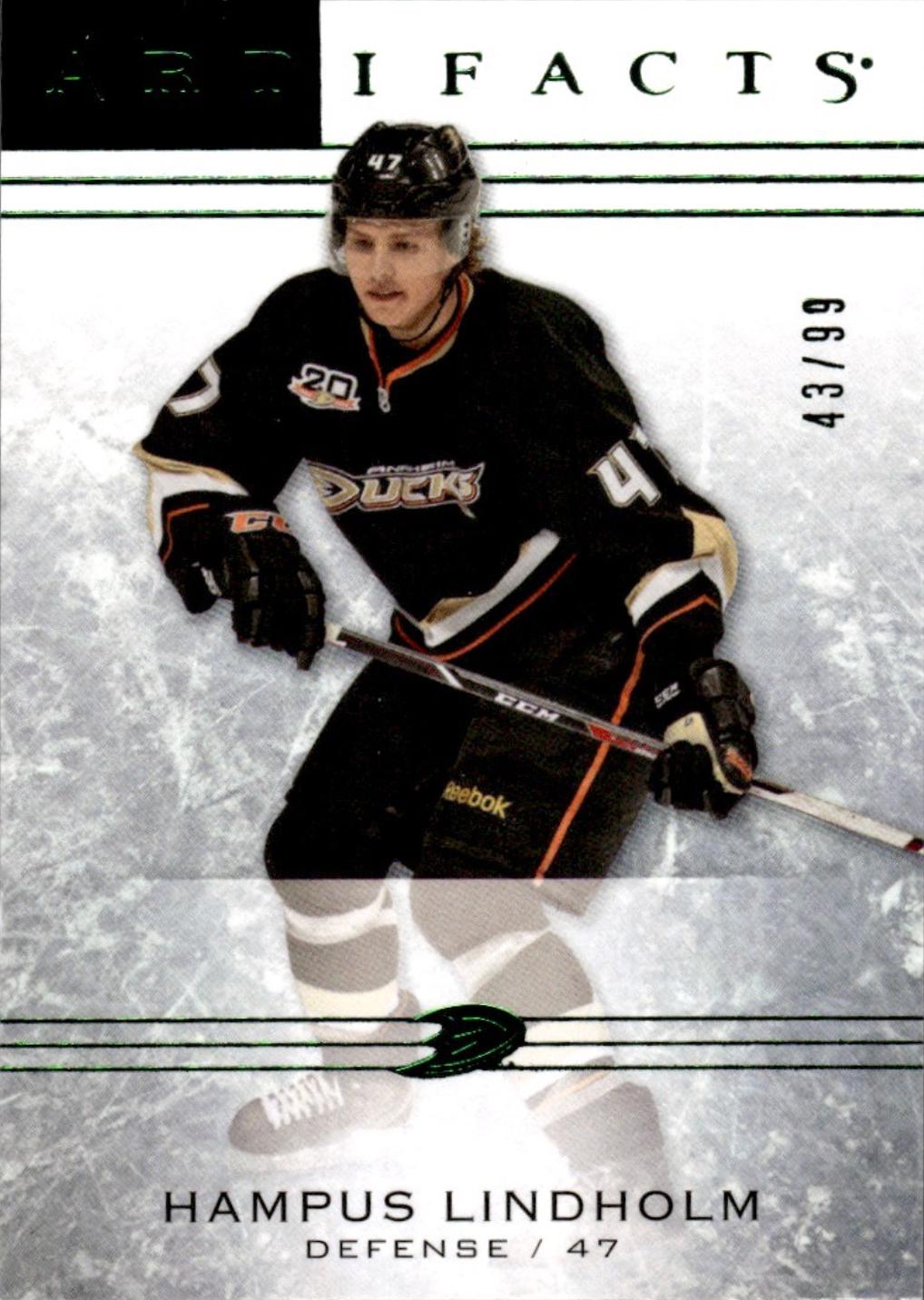 Hampus Lindholm #11 2014-15 Upper Deck Artifacts Hockey
