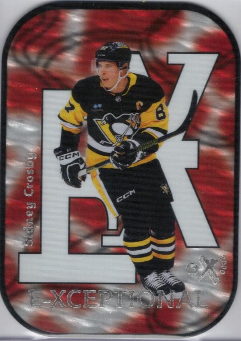 Sidney Crosby #3 2023 Skybox E X 2000 E Xceptional Hockey