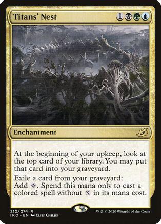 Titans' Nest #212 Magic Ikoria Lair of Behemoths
