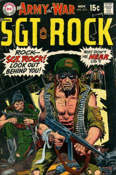 Our Army at War #212 (1969) Comic Books Our Army at War