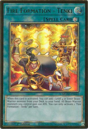 Fire Formation - Tenki MGED-EN042 YuGiOh Maximum Gold: El Dorado