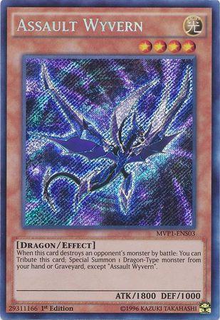 Assault Wyvern MVP1-ENS03 YuGiOh The Dark Side of Dimensions Movie Pack