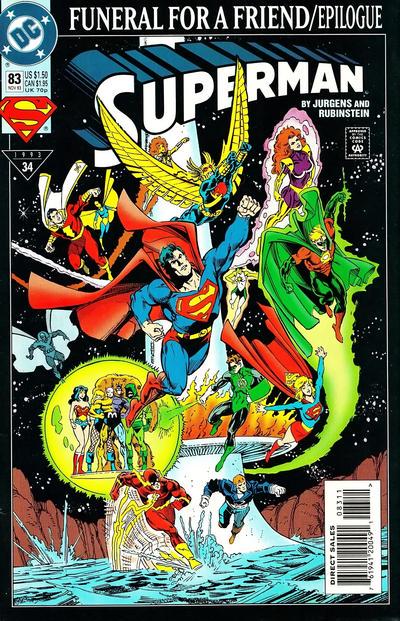 Superman #83 (1993) Comic Books Superman