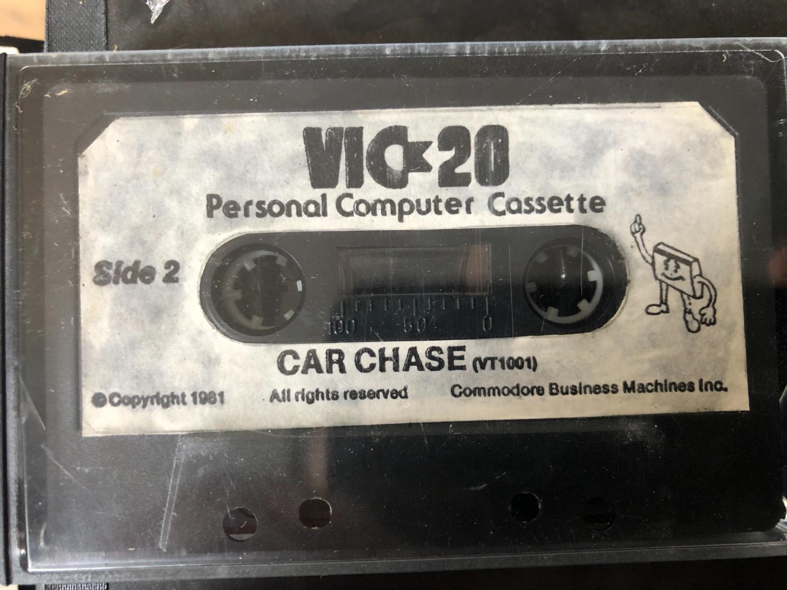 Car Chase Vic-20