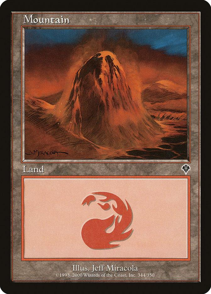 Mountain #344 Magic Invasion