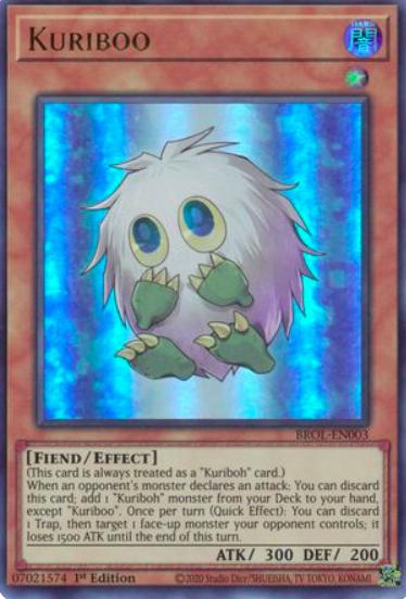 Kuriboo BROL-EN003 YuGiOh Brothers of Legend