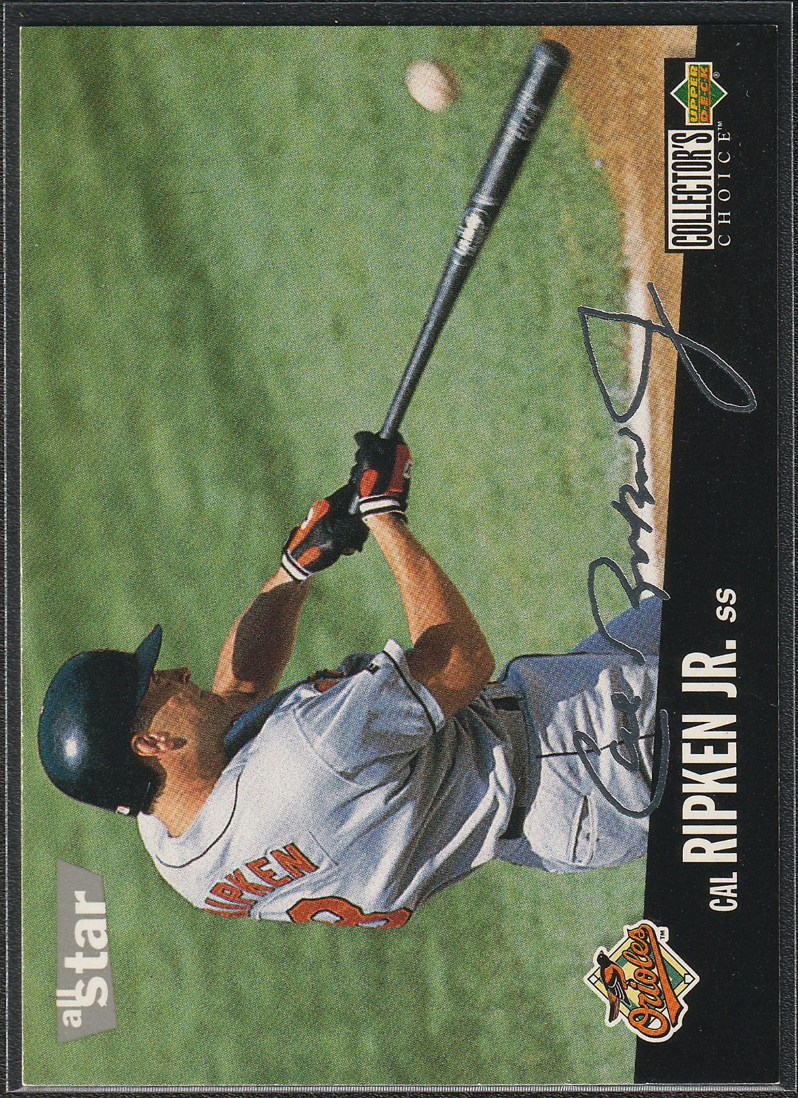 Cal Ripken Jr. [Silver Signature] #1 Prices | 1996 Collector's Choice ...