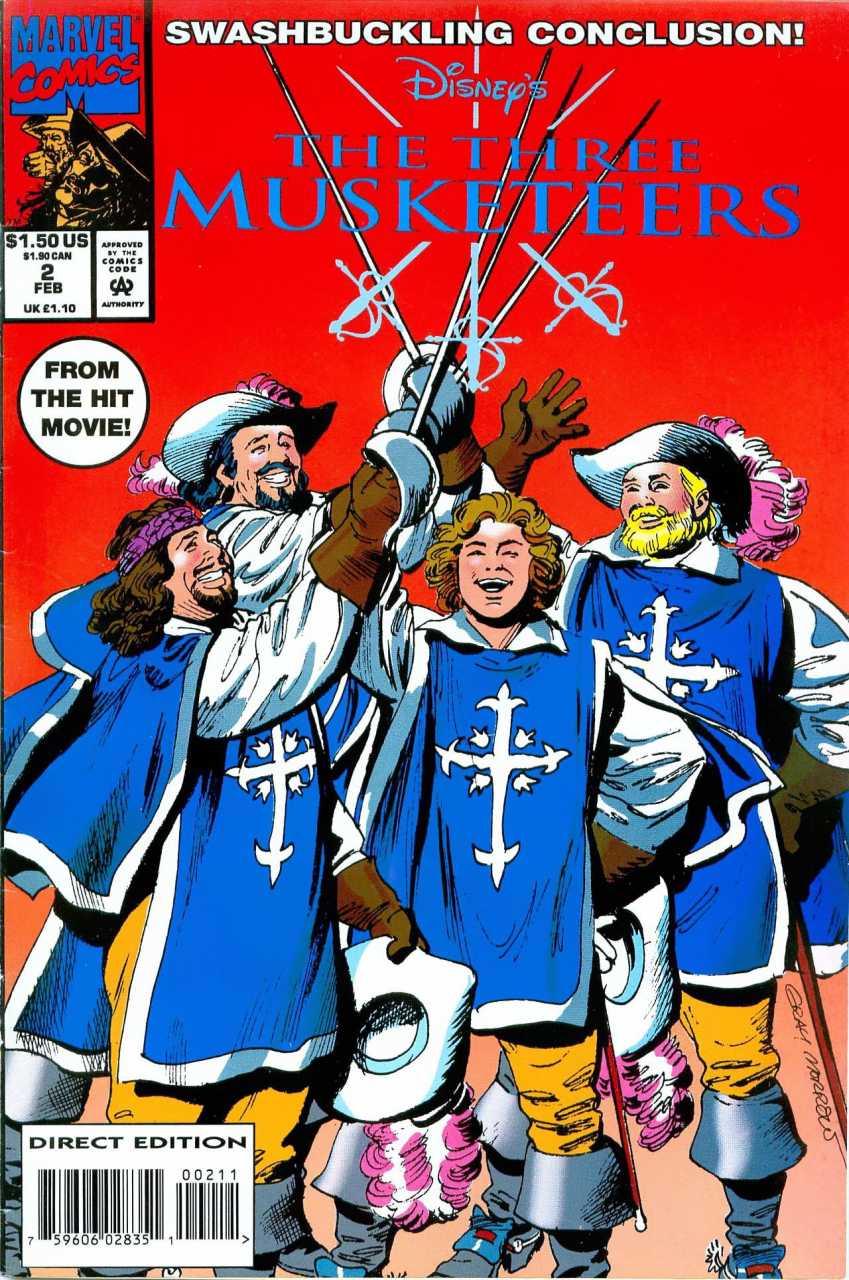 The Three Musketeers #2 (1994) Comic Books The Three Musketeers