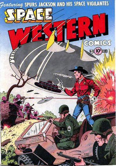 Space Western Comics #41 (1952) Comic Books Space Western Comics