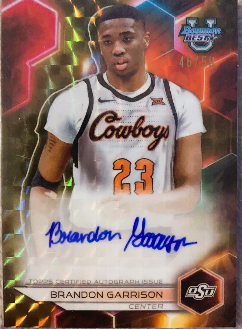 Brandon Garrison [Geometric Gold Refractor] #B23-BG