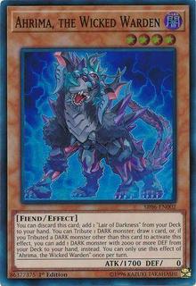 Ahrima, the Wicked Warden SR06-EN002