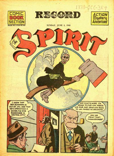 Spirit #6/3/1945 (1945) Comic Books Spirit