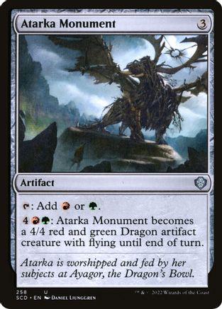 Atarka Monument #258 Magic Starter Commander Decks