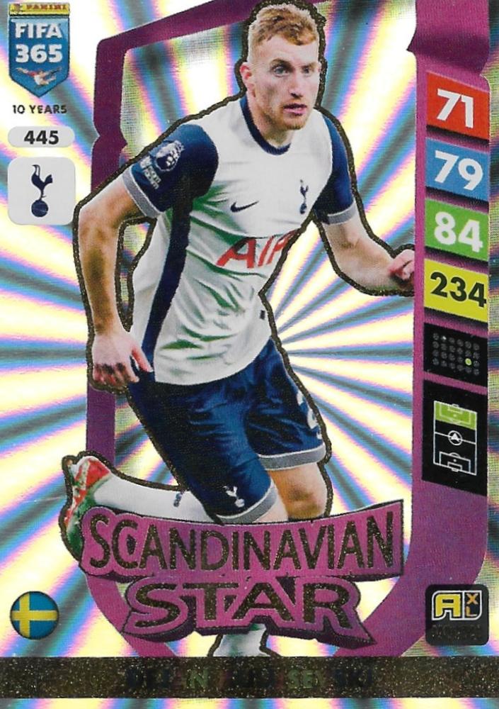 Dejan Kulusevski #445 2025 Panini Adrenalyn XL FIFA 365 Nordic Edition Exclusives