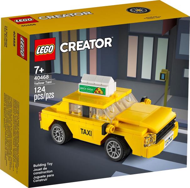 Yellow Taxi #40468 LEGO Creator