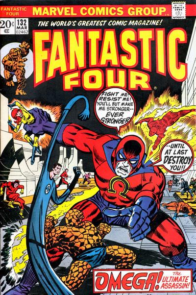 Fantastic Four #132 (1973) Comic Books Fantastic Four