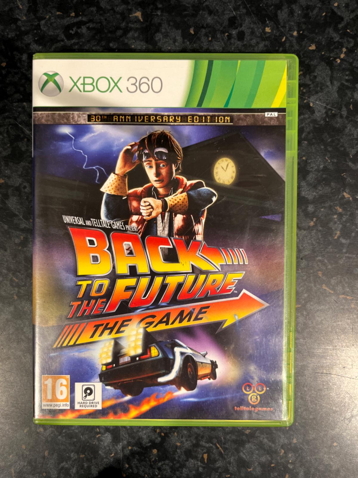 Back To The Future The Game PAL Xbox 360