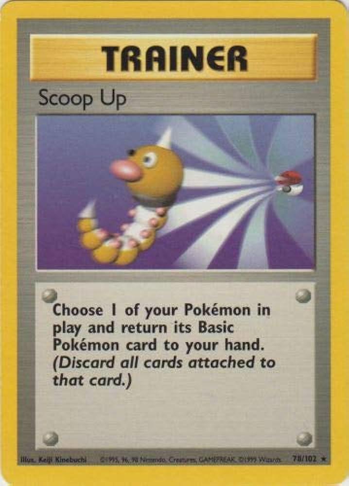 Scoop Up #78 Pokemon Base Set