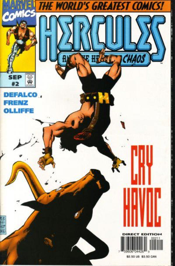 Hercules: Heart of Chaos #2 (1997) Comic Books Hercules Heart Of Chaos