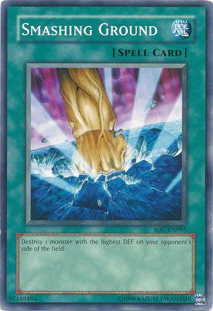 Smashing Ground IOC-093 YuGiOh Invasion of Chaos