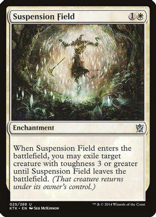 Tap to enlarge Suspension Field – Foil, Magic Khans of Tarkir