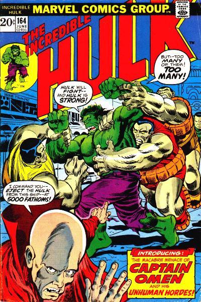 The Incredible Hulk #164 (1973) Comic Books Incredible Hulk