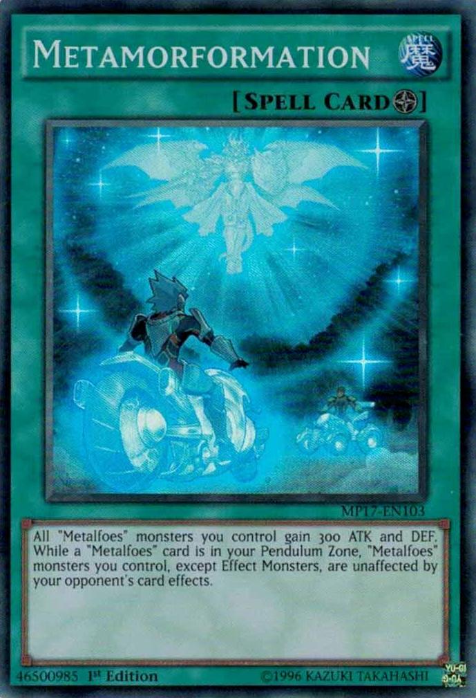 Metamorformation MP17-EN103 YuGiOh 2017 Mega-Tin Mega Pack
