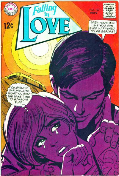 Falling in Love #103 (1968) Comic Books Falling In Love