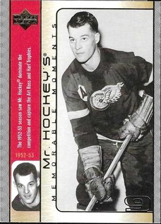 Gordie Howe #GH4 2003-04 Upper Deck Mr. Hockey
