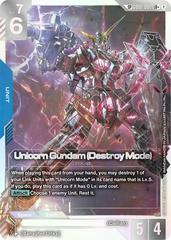 PSA10 GUNDAM GD01 JP ユニコーンガンダム#002 1724 Unicorn Gundam: Destroy Mode [Holo] #GD01-002 Prices | Gundam