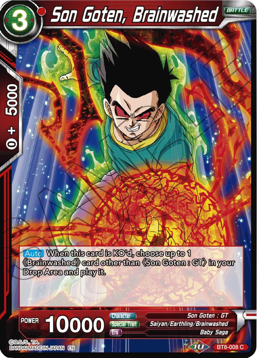 Son Goten, Brainwashed BT8-008 Dragon Ball Super Malicious Machinations