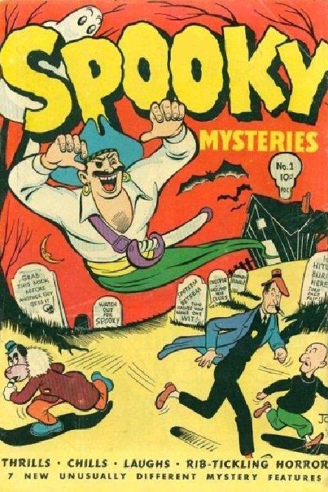 Spooky Mysteries #1 (1946) Comic Books Spooky Mysteries