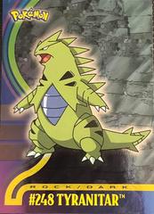 Tyranitar [Holo] #248 from Pokemon 2001 Topps Johto Champions set