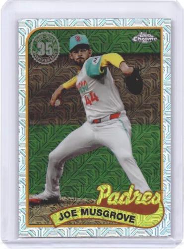 Joe Musgrove #T89CU-92 2024 Topps Update 1989 Chrome Silver Pack Baseball