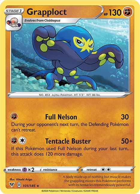 Grapploct #101 Pokemon Vivid Voltage