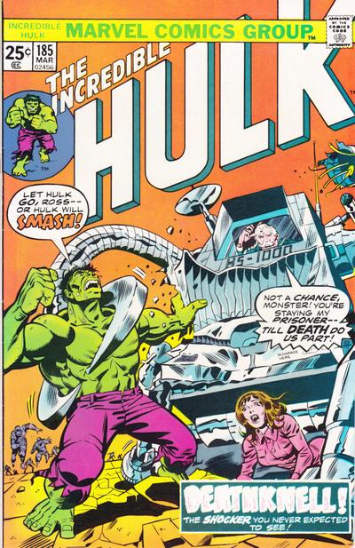 The Incredible Hulk #185 (1975) Comic Books Incredible Hulk