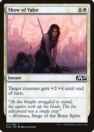 Show of Valor Magic Core Set 2020