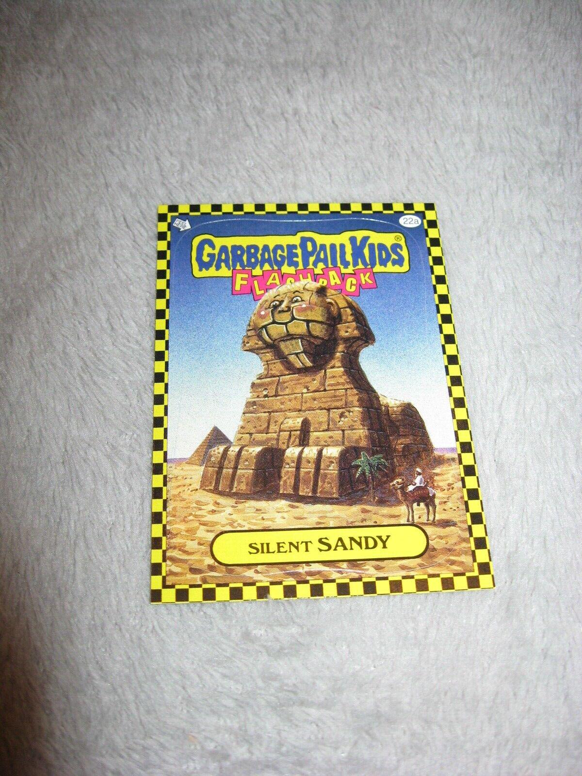 Silent SANDY #22a 2010 Garbage Pail Kids