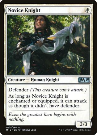 Novice Knight #30 Magic Core Set 2019