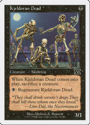 Kjeldoran Dead Magic 6th Edition