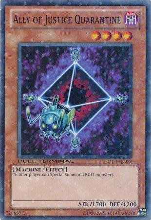 Ally of Justice Quarantine DT03-EN079 YuGiOh Duel Terminal 3