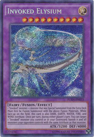 Invoked Elysium FUEN-EN033 YuGiOh Fusion Enforcers