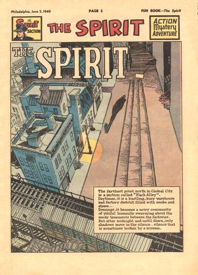 Spirit #6/5/1949 (1949) Comic Books Spirit