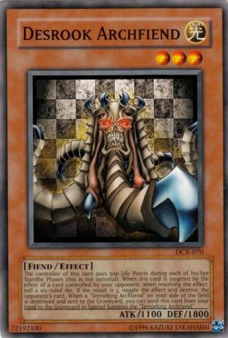 Desrook Archfiend DCR-070 YuGiOh Dark Crisis