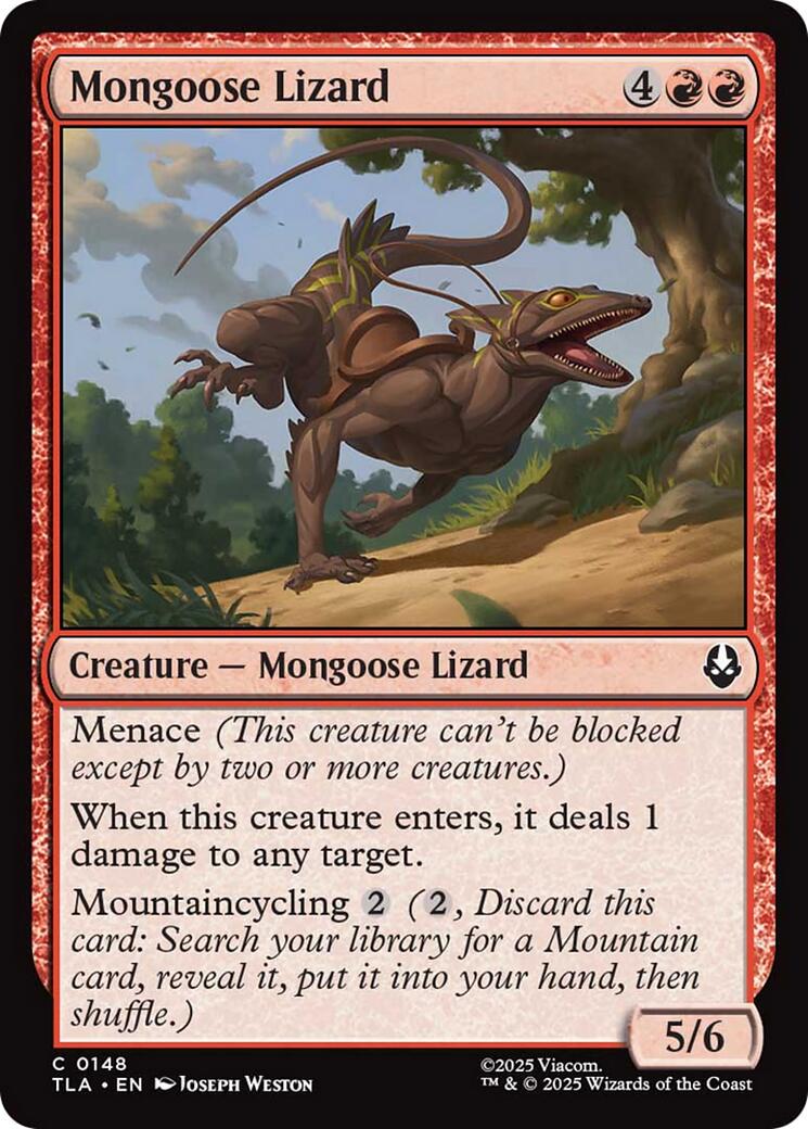 Mongoose Lizard (Magic Avatar: The Last Airbender)