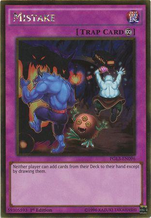 Mistake PGL3-EN096 YuGiOh Premium Gold: Infinite Gold