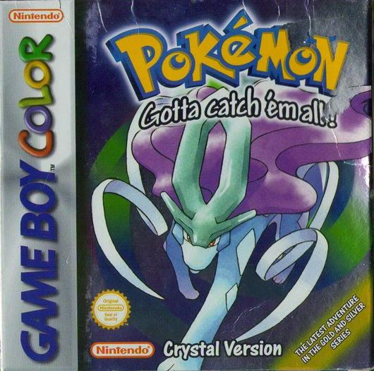 Pokemon Crystal Cover Art
