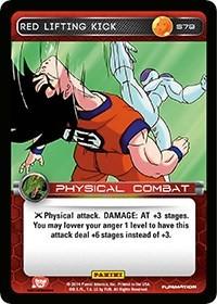 Red Lifting Kick S79 Dragon Ball Z Premier Set