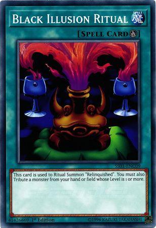 Black Illusion Ritual SS01-ENC09 YuGiOh Speed Duel Starter Decks: Destiny Masters