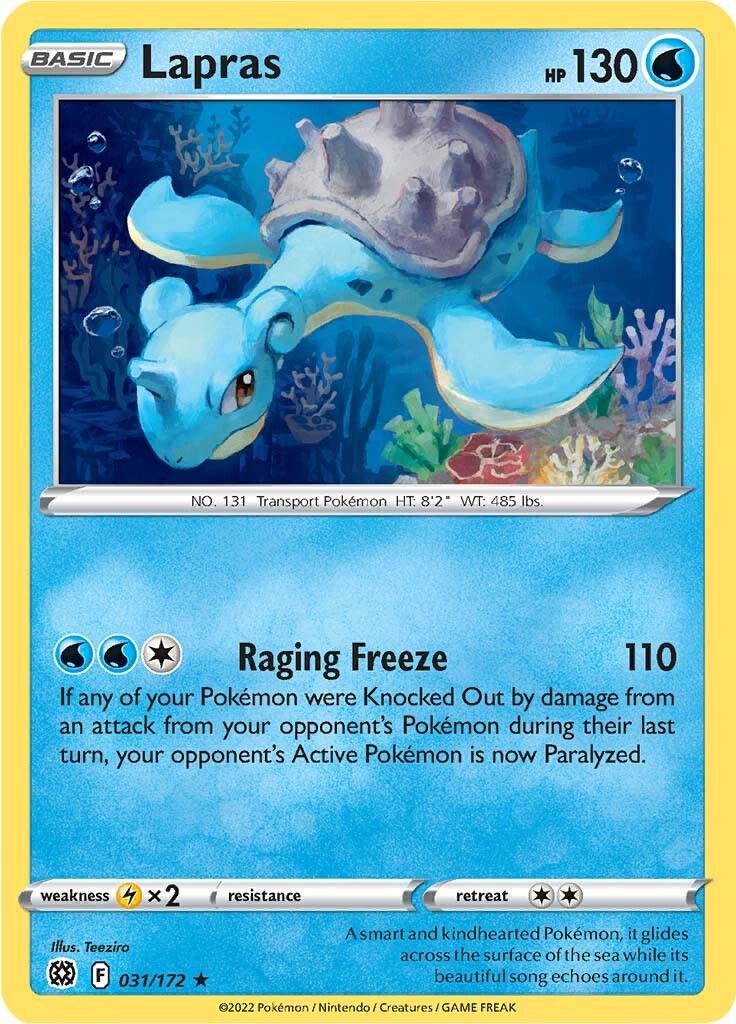 Lapras #31 Pokemon Brilliant Stars